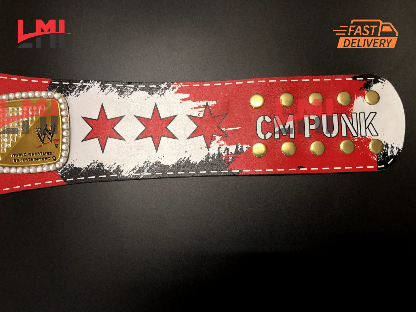 CM Punk Spinner World Heavyweight Championship Belt Replica