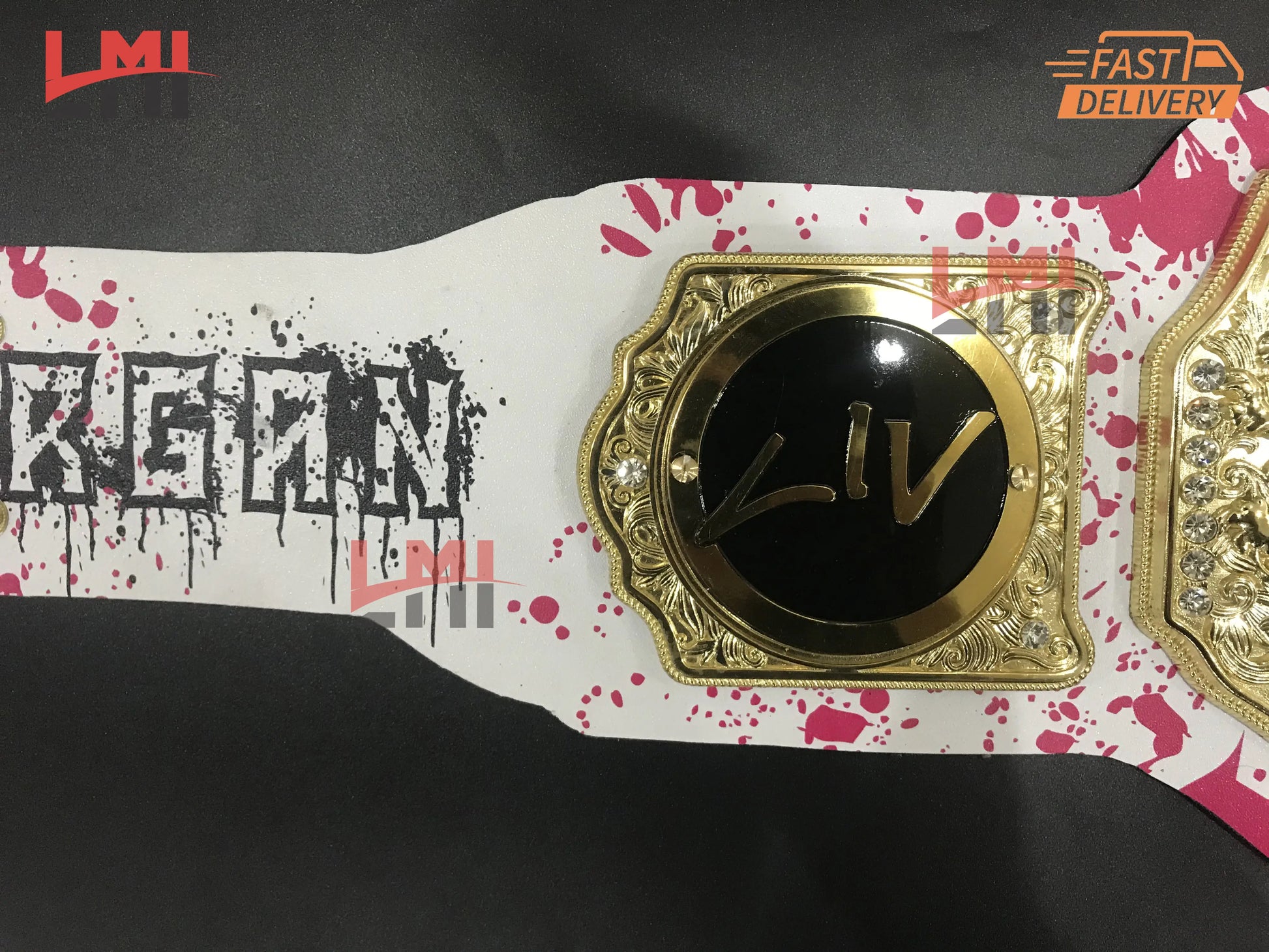 Custom Liv Morgan Women's World Heavyweight Championship Belt