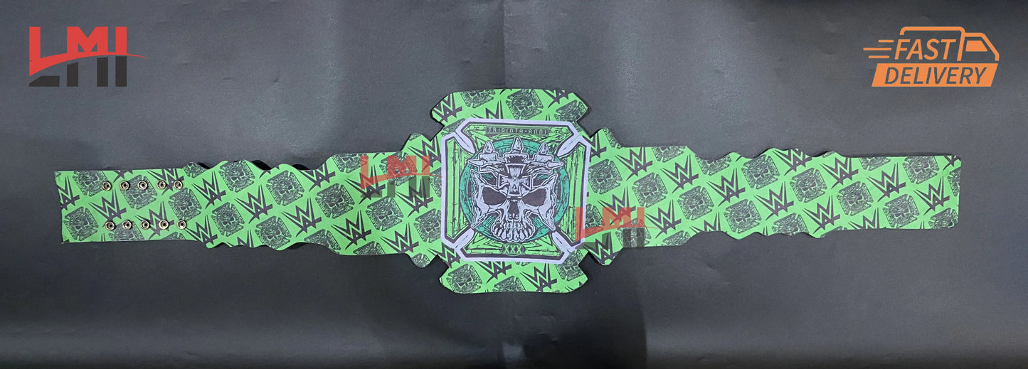 Triple H 30 Years The Game Big Eagle Championship Belt Wrestling Belt 2mm Brass - LMI Championship Belts