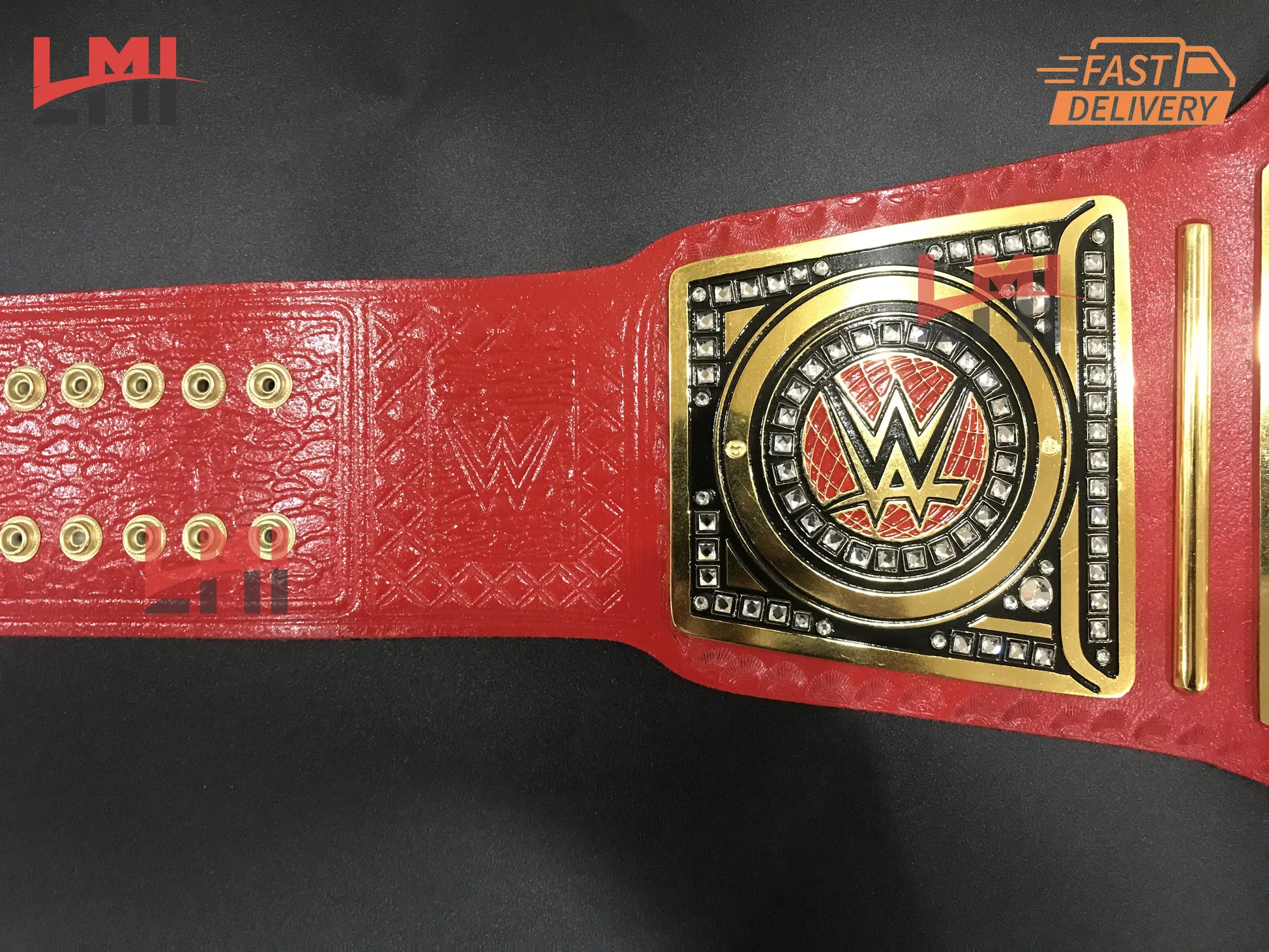WWE Red Universal World Heavyweight Replica Championship Belt