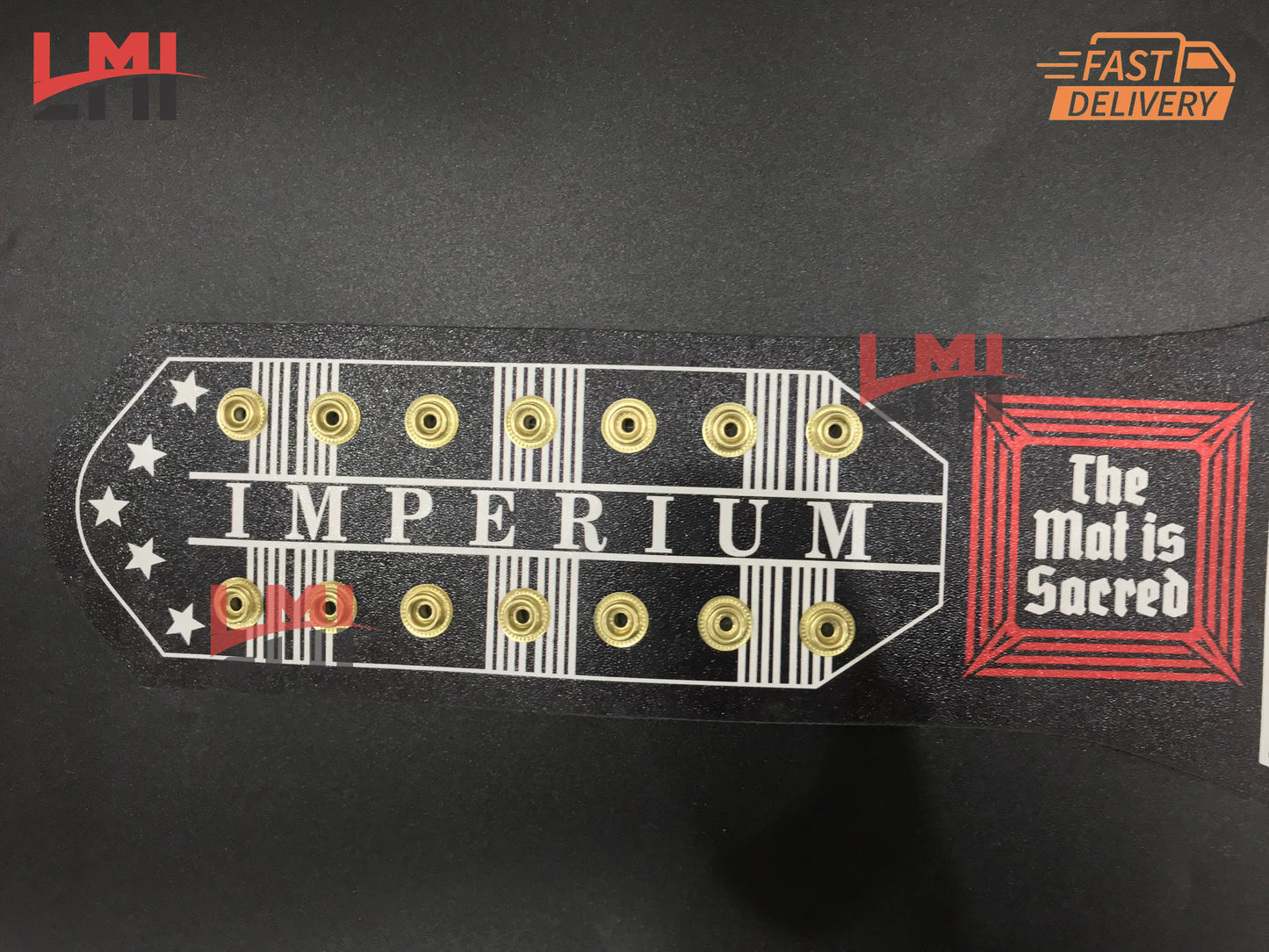 Gunther 666 Days Signature Series Championship Title Belt 4mm Brass - LMI Championship Belts