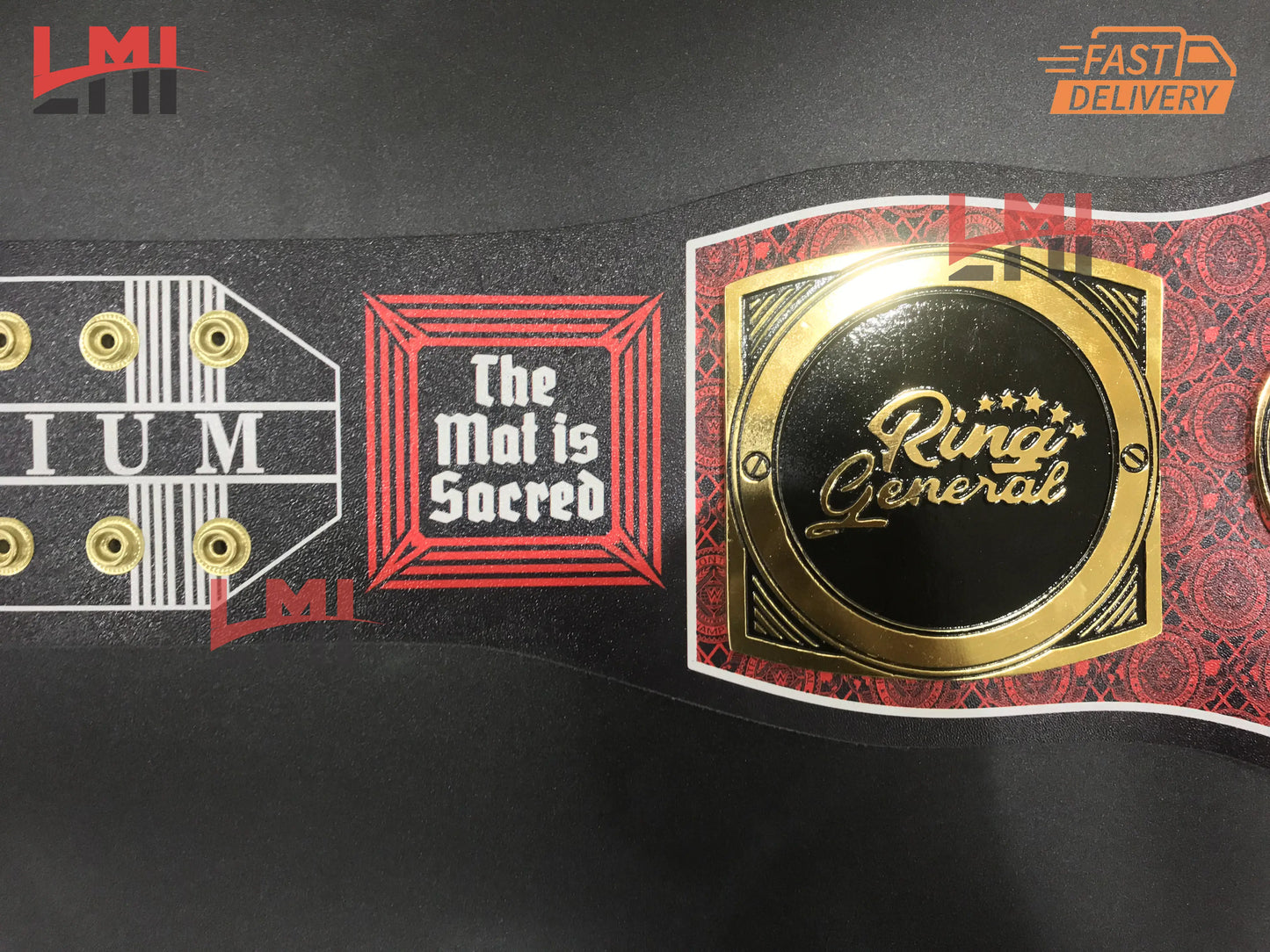 Gunther 666 Days Signature Series Championship Title Belt 4mm Brass - LMI Championship Belts