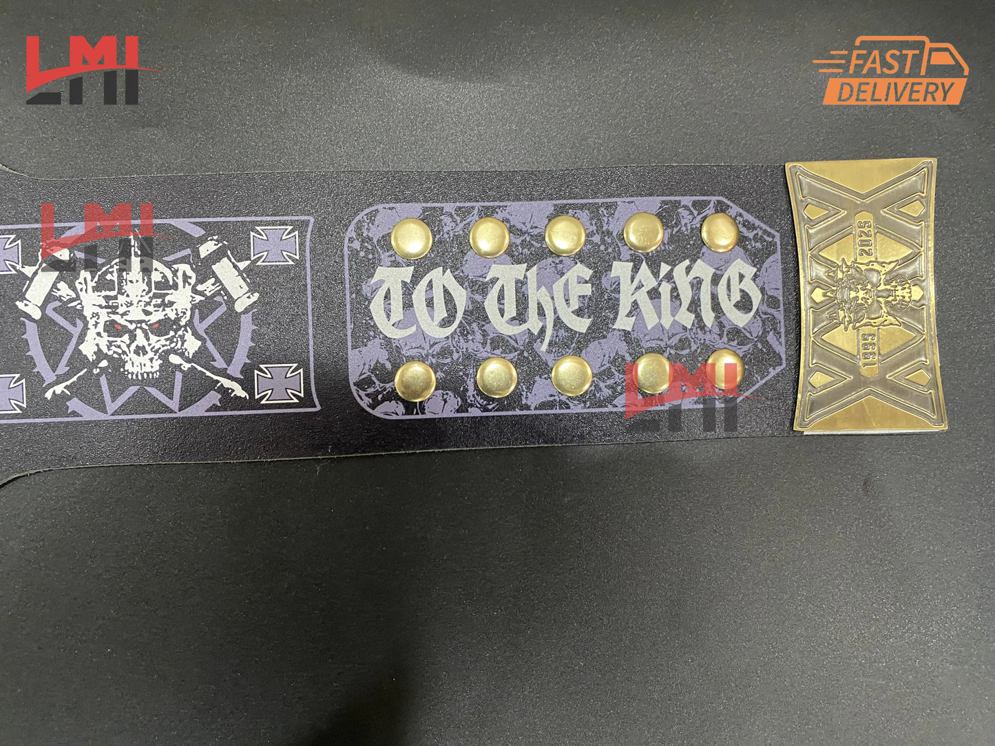 Triple H 30 Years The Authority Universal Championship Belt Wrestling Belt 6mm Diecast - LMI Championship Belts