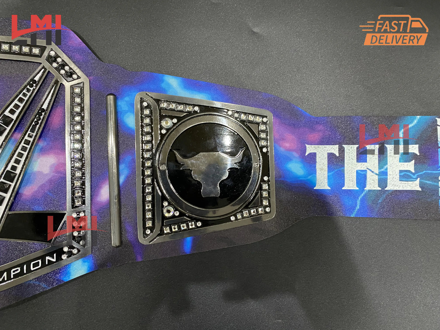 Custom The Rock Final Boss Universal Championship Belt Wrestling 2mm Brass