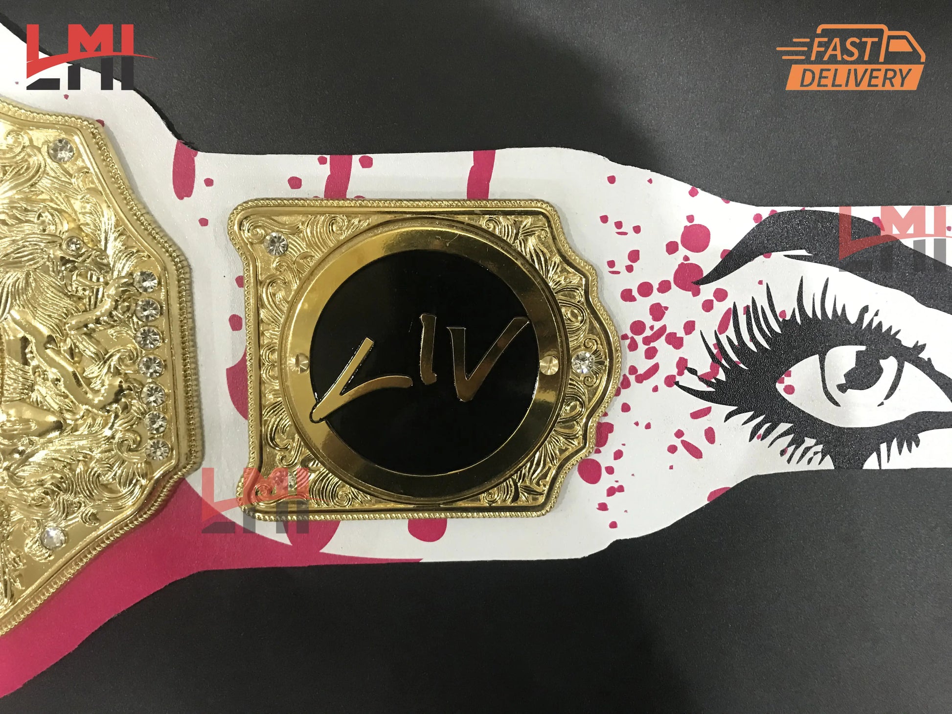 Custom Liv Morgan Women's World Heavyweight Championship Belt