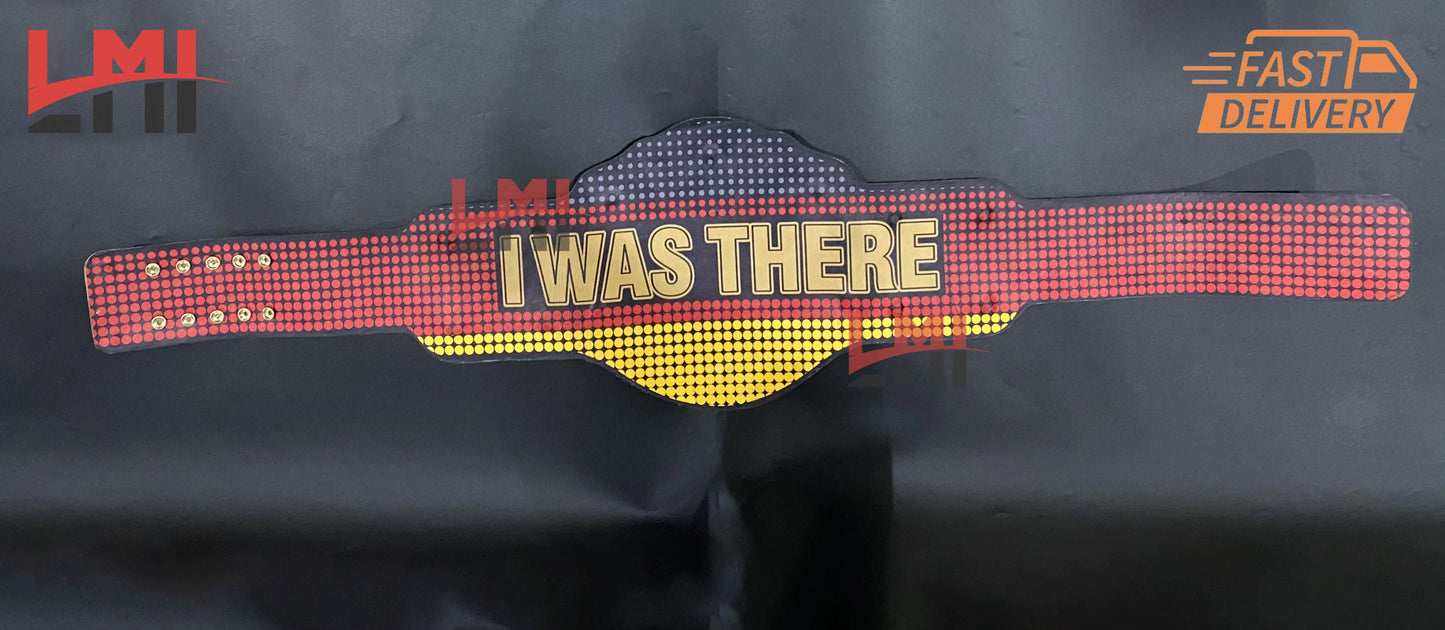 Bash in Berlin World Heavyweight Championship Belt Replica Title Wrestling Belt 6mm