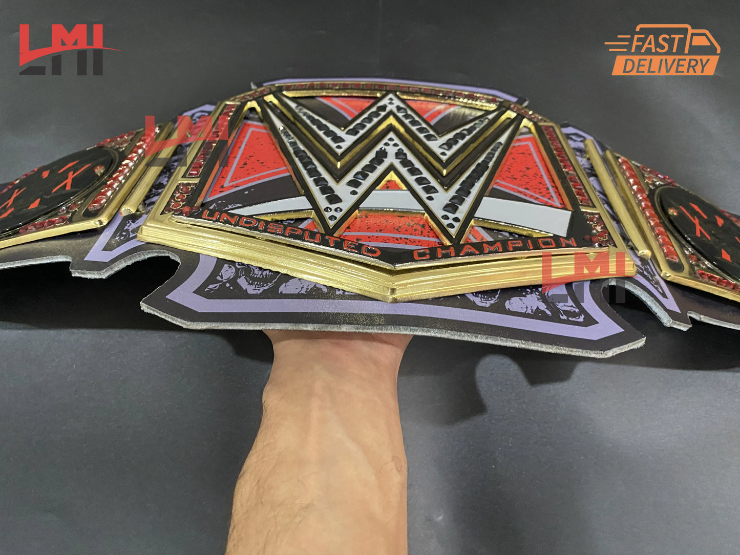 Triple H 30 Years The Authority Universal Championship Belt Wrestling Belt 6mm Diecast - LMI Championship Belts