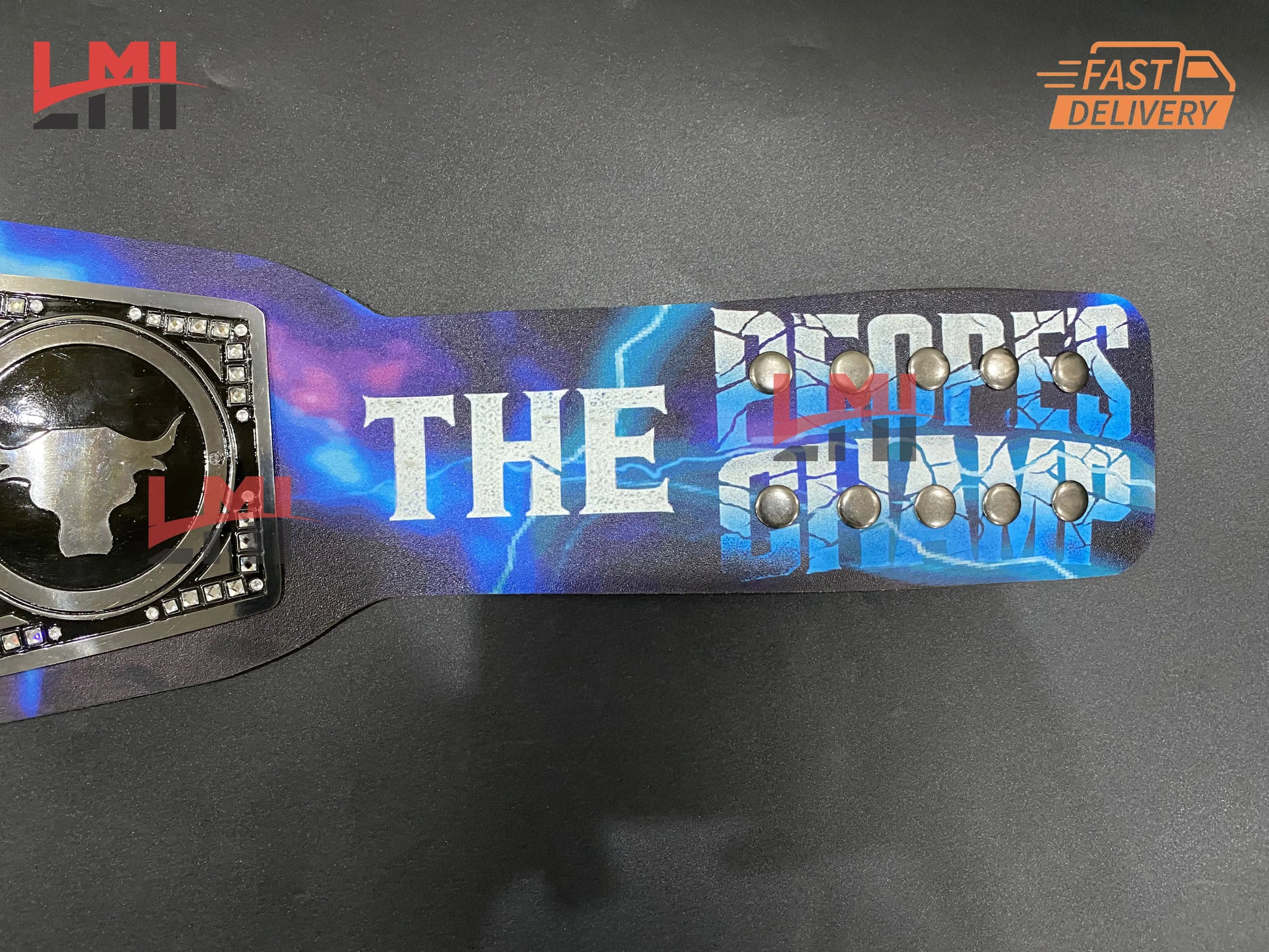 Custom The Rock Final Boss Universal Championship Belt Wrestling 2mm Brass