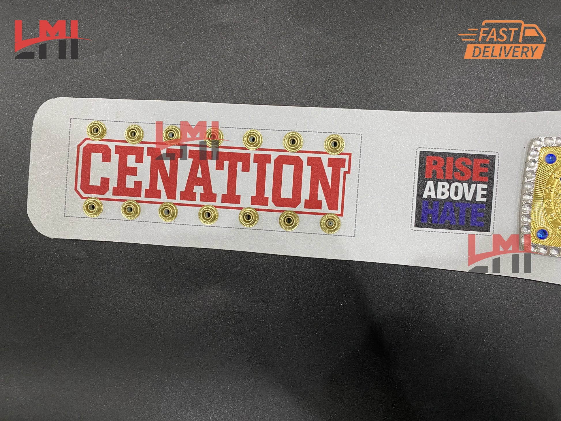 John Cena Farewell Tour 2025 Los Angeles Spinner Championship Belt Replica Wrestling 2mm Brass