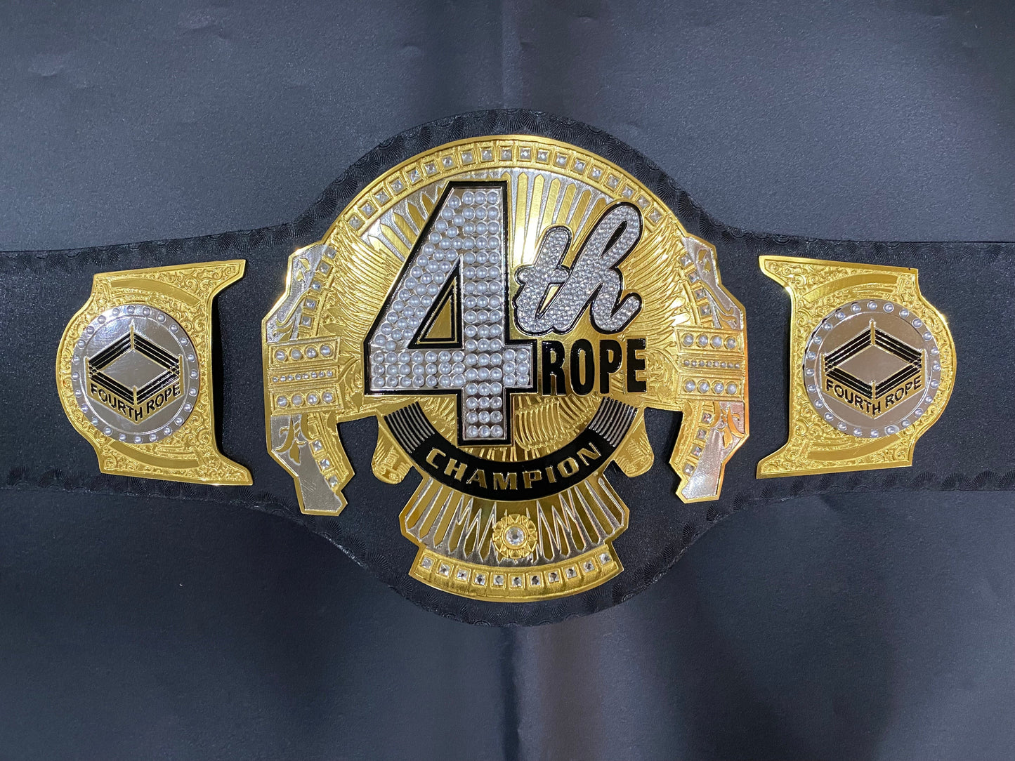 4th rope world heavyweight championship belt 2mm Brass