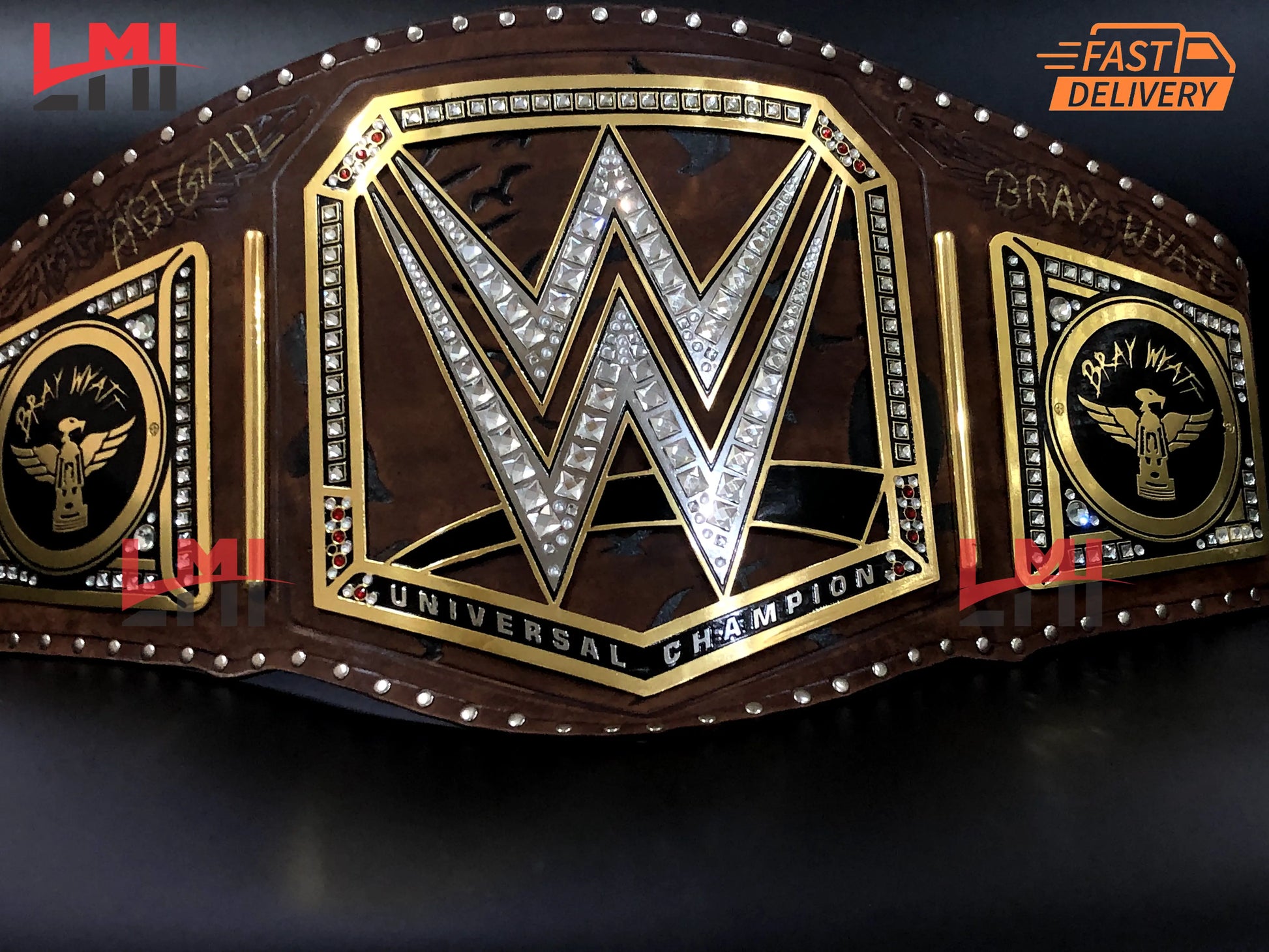 Custom Tribute to Bray Wyatt Universal Replica Championship Belt 2mm Brass 
