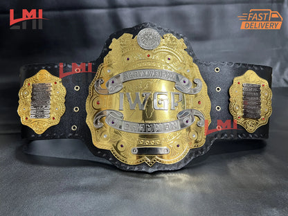 IWGP Version 4 World Heavyweight Championship Belt Wrestling 2mm Brass