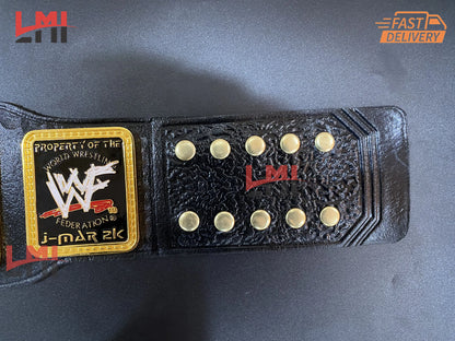 WWF CNC Oval Intercontinental Championship Belt Wrestling Title Belt 6MM