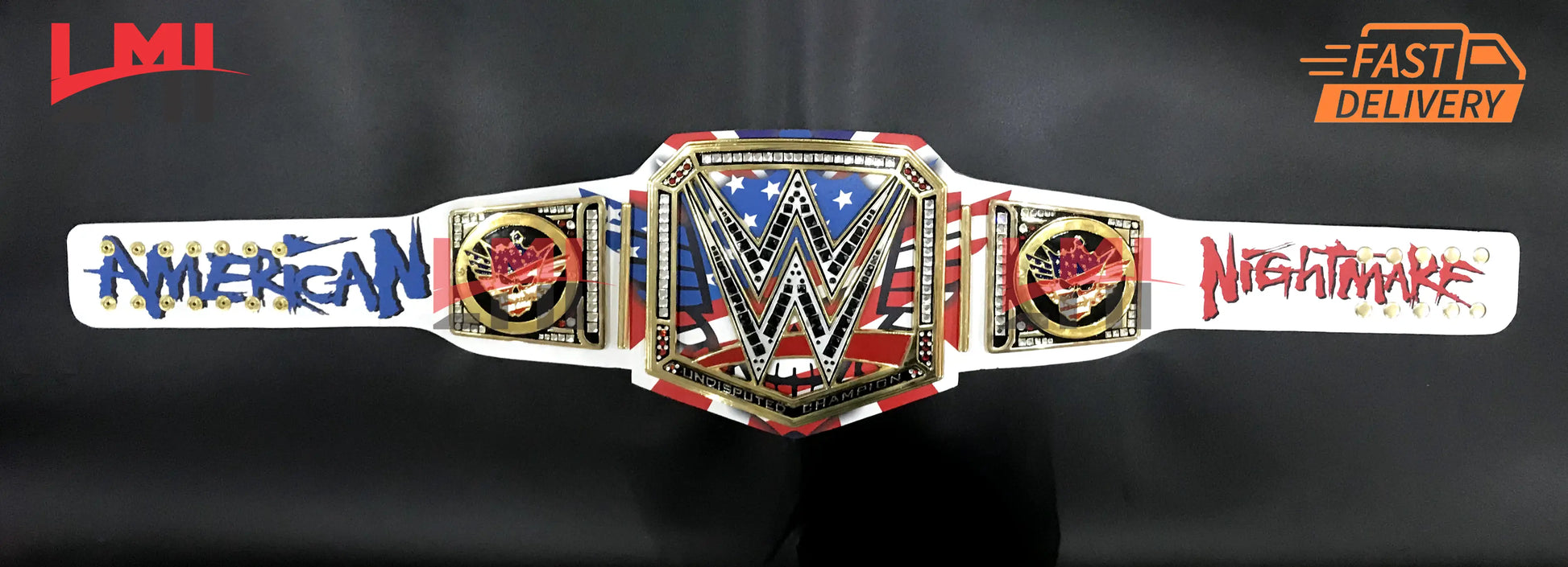 Custom Cody Rhodes Championship Wrestling Belt 4mm Diecast 