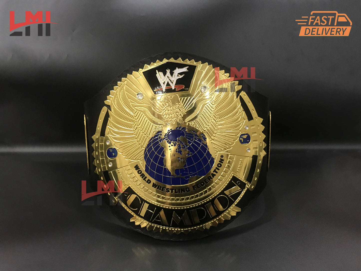 WWF Big Eagle Championship Belt Wrestling Replica Belt 2mm