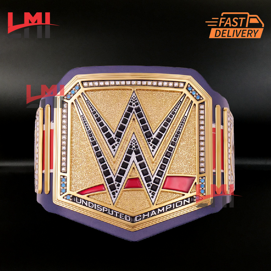 Clash In Paris 2025 Universal WWE Championship Belt Wrestling Title 10MM Diecast 