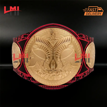 WWE Usos Signature Series Tag Team Championship Belt 2mm Brass LMI Championship Belts