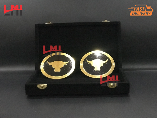 WWE The Rock Signature Black Side Plates 4mm