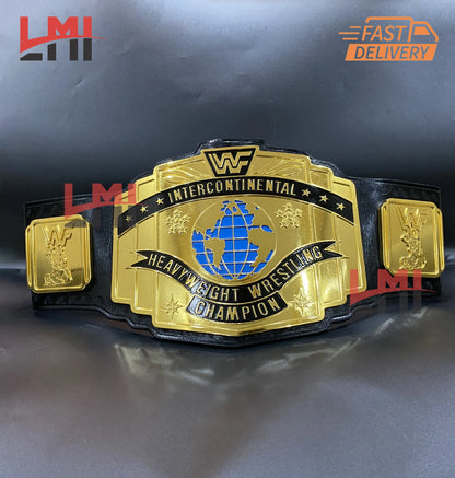 CNC Intercontinental Championship Belt Wrestling Title Belt 6MM - LMI Championship Belts