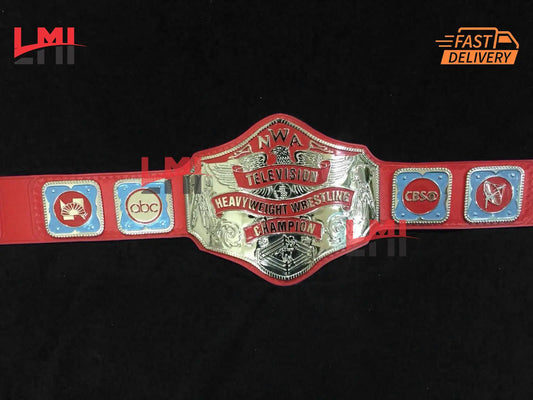 NWA Television Heavyweight Wrestling Championship Title Belt 2mm