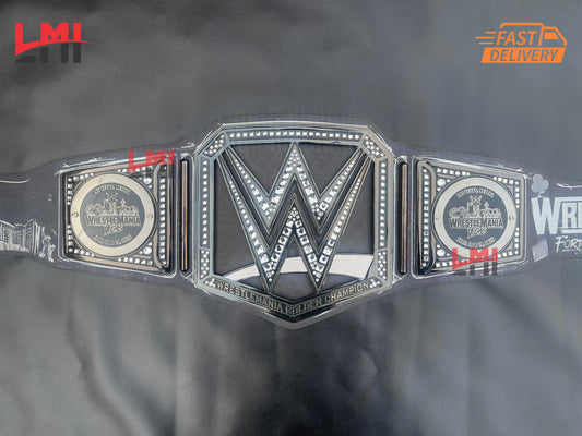 New Wrestlemania 42 Golden Undisputed World Championship Belt Wrestling Title Belt LMI Championship Belts