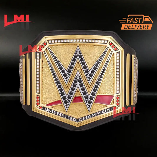 Undisputed Championship Belt Wrestling Replica Belt 10mm Diecast