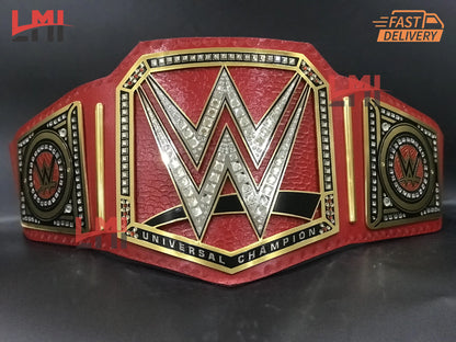 WWE Red Universal World Heavyweight Replica Championship Belt