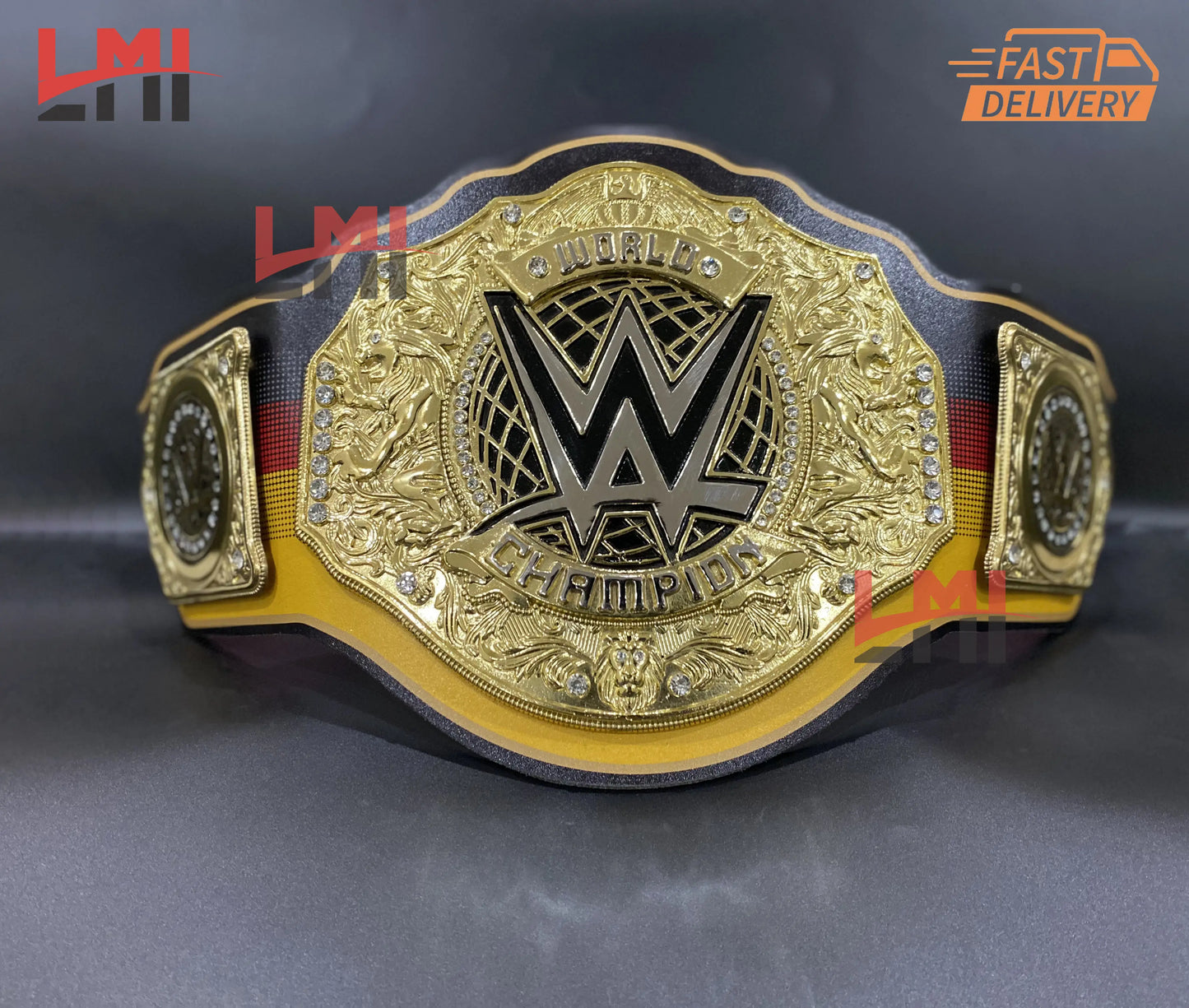 Bash in Berlin World Heavyweight Championship Belt Replica Title Wrestling Belt 6mm