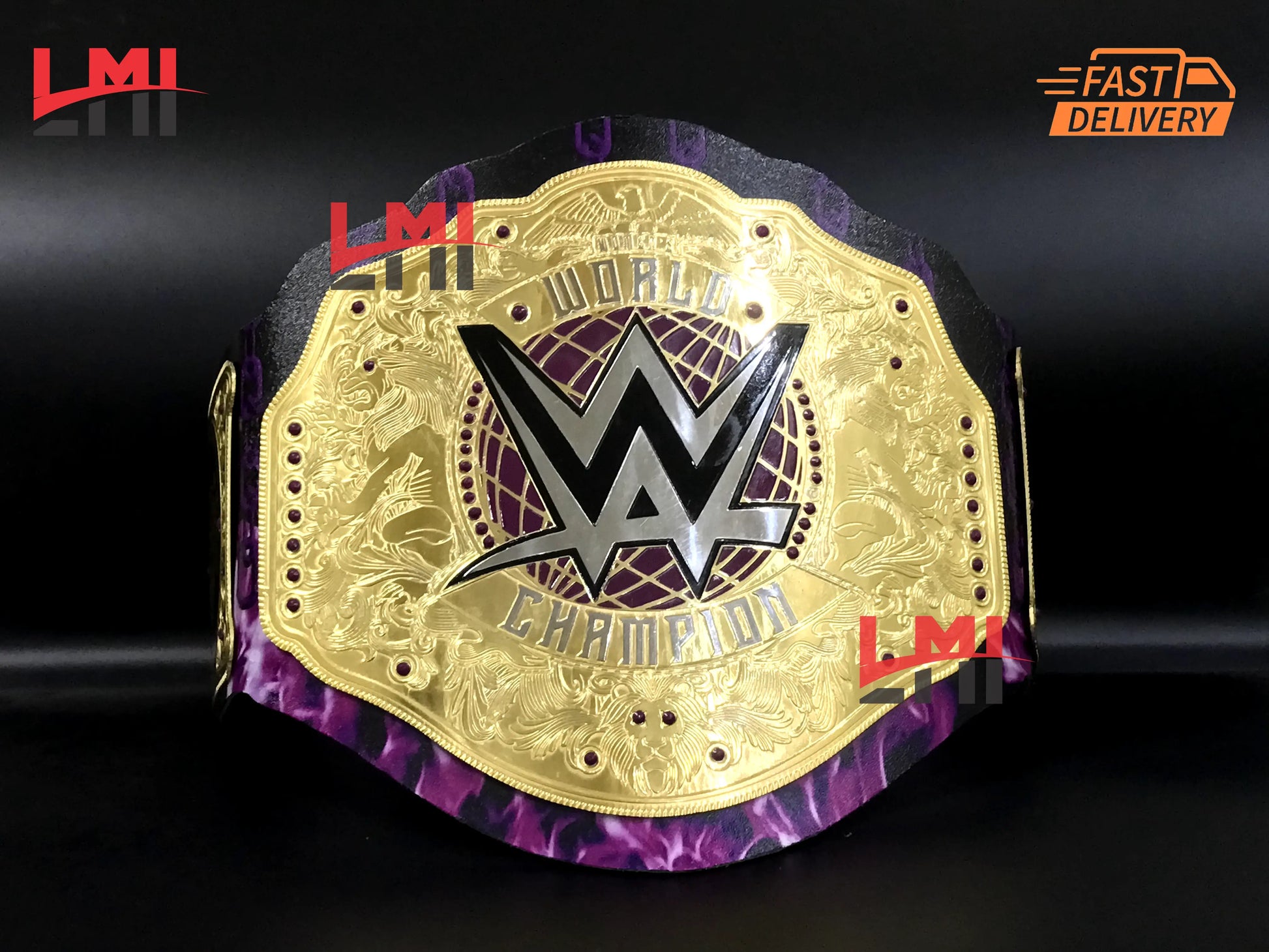 Rhea Ripley Custom Women's World Heavyweight Championship Belt 2mm Brass 