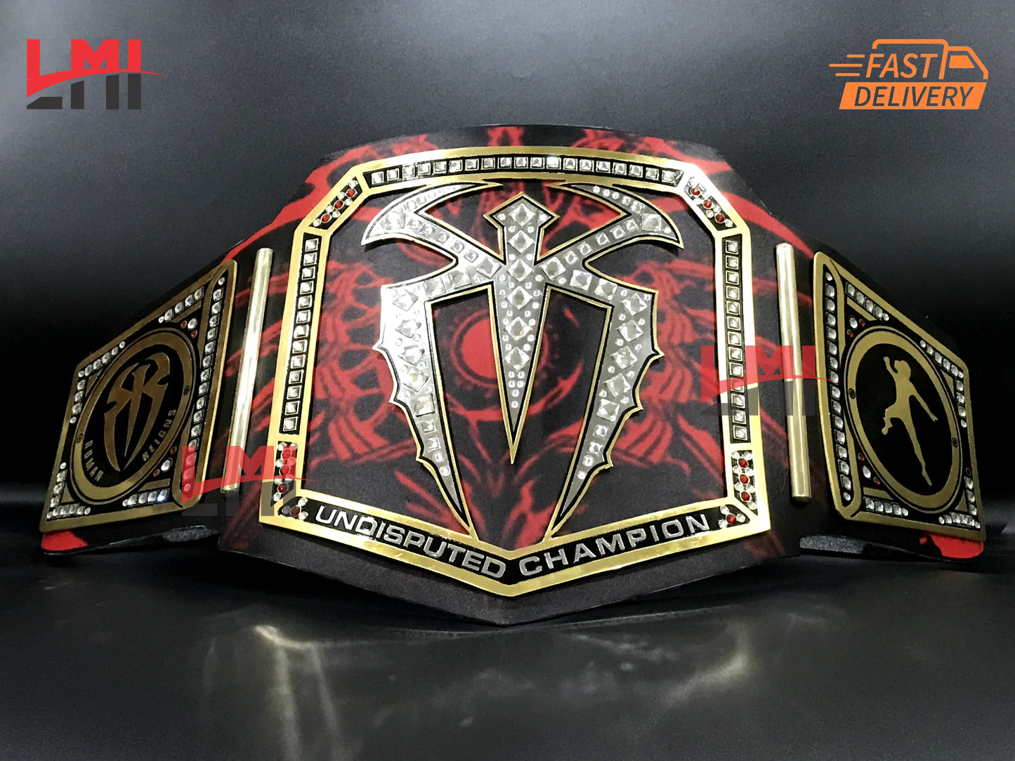 Custom Roman Reigns Universal Replica Championship Belt 2mm Brass