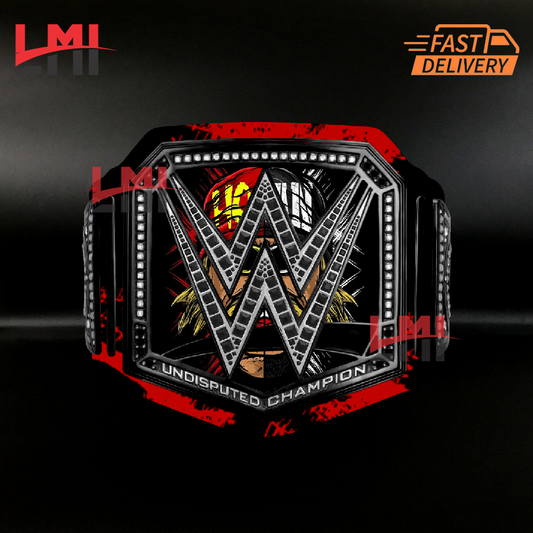 Custom tribute to Hulk Hogan Universal Championship Belt Title Wrestling Belt 2mm Brass