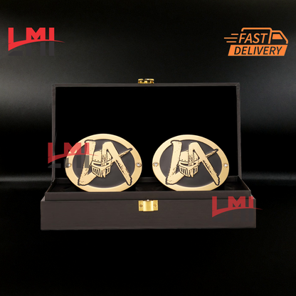 La Knight Yeah Signature Black Side Plates 4mm