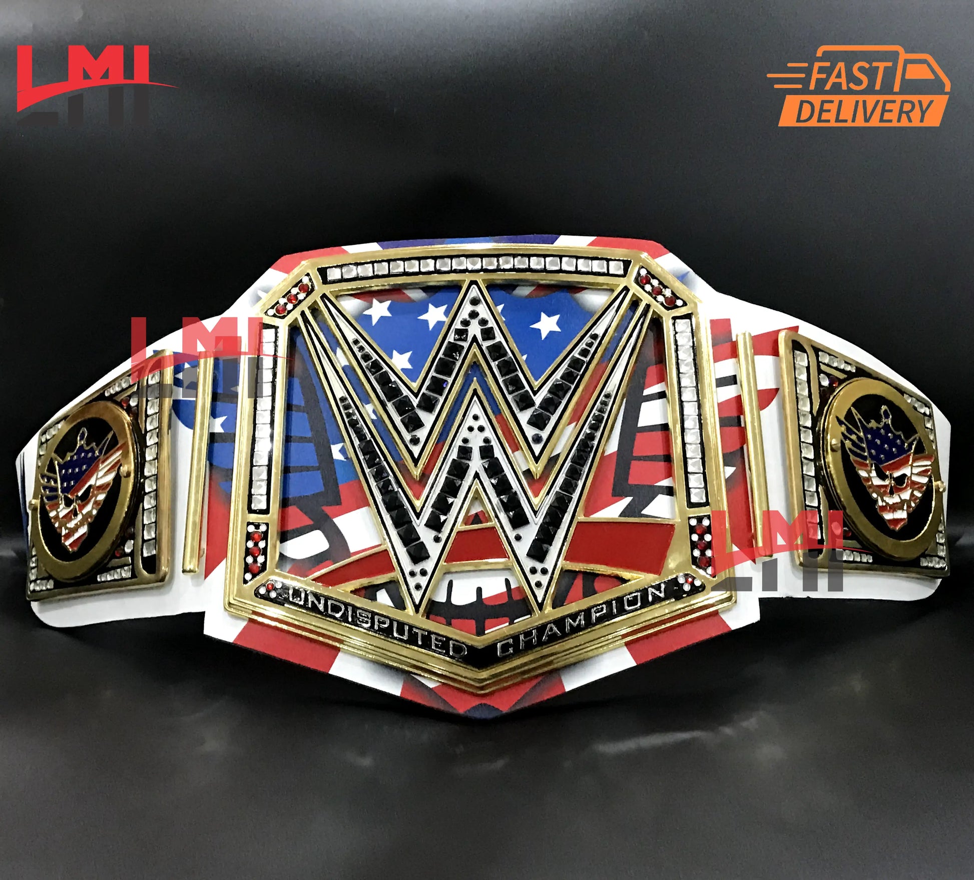 Custom Cody Rhodes Championship Wrestling Belt 4mm Diecast 