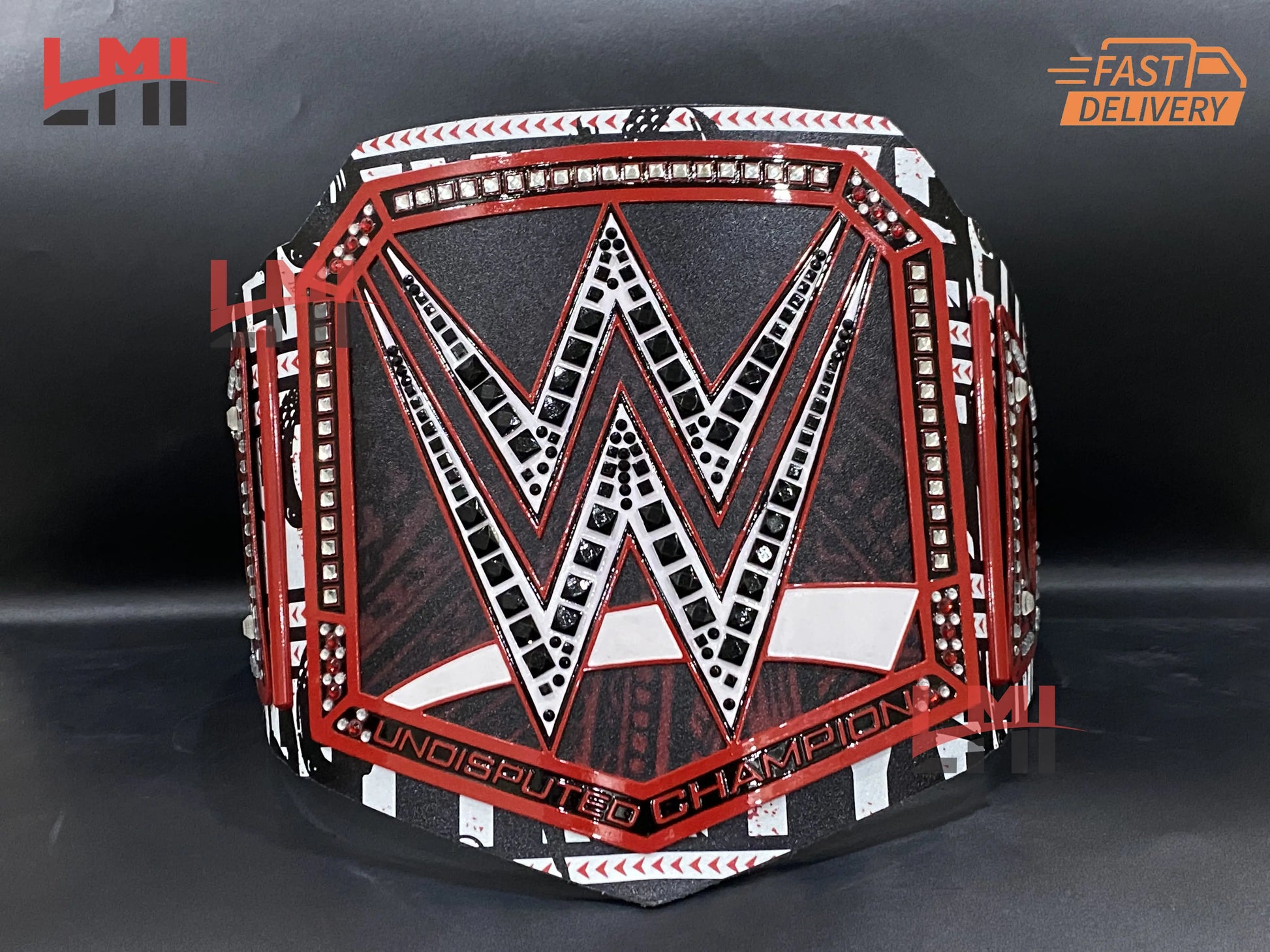 Custom No Yeet Championship Wrestling Belt 2mm Brass LMI Championship Belts
