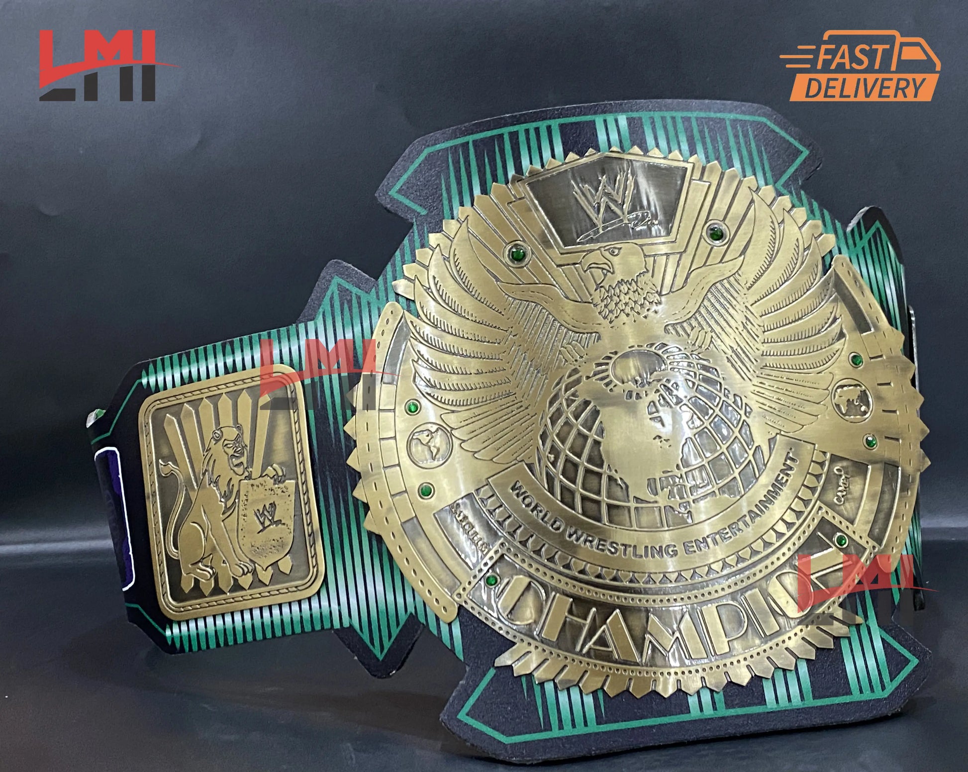 Triple H 30 Years The Game Big Eagle Championship Belt Wrestling Belt 2mm Brass LMI Championship Belts
