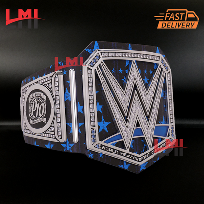 AJ Styles 10th Anniversary Signature Championship Belt Wrestling 10MM Diecast