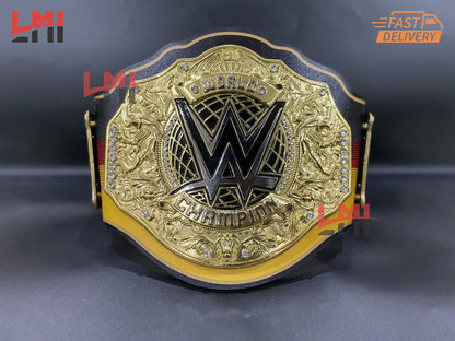 Bash in Berlin World Heavyweight Championship Belt Replica Title Wrestling Belt 6mm