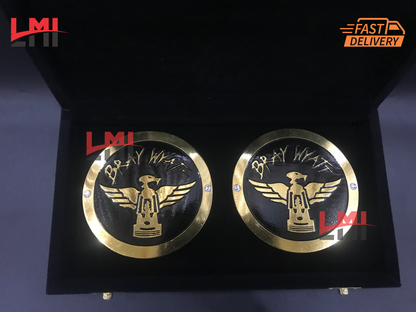 Tribute To Bray Bray Wyatt Signature Black Side Plates 4mm 