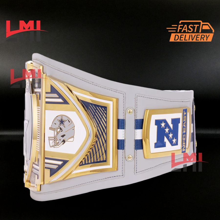 Dallas Cowboys WWE Legacy NFL Title Belts Championship Belt 2mm Brass