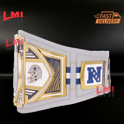 Dallas Cowboys WWE Legacy NFL Title Belts Championship Belt 2mm Brass