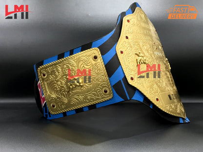 Custom Dolph Ziggler Big Gold World Heavyweight Championship Belt 2MM Brass
