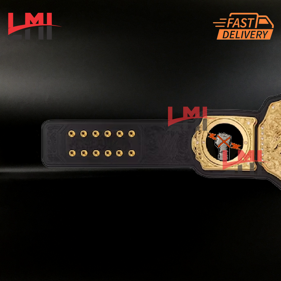 CM Punk New Side Plates World Heavyweight Championship Belt Wrestling Title 6mm Diecast - LMI Championship Belts