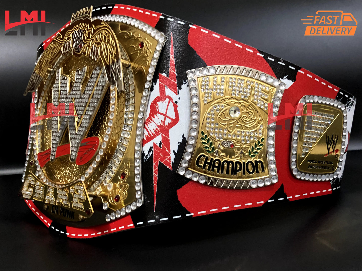 CM Punk Spinner World Heavyweight Championship Belt Replica