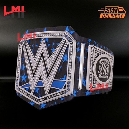 AJ Styles 10th Anniversary Signature Championship Belt Wrestling 10MM Diecast