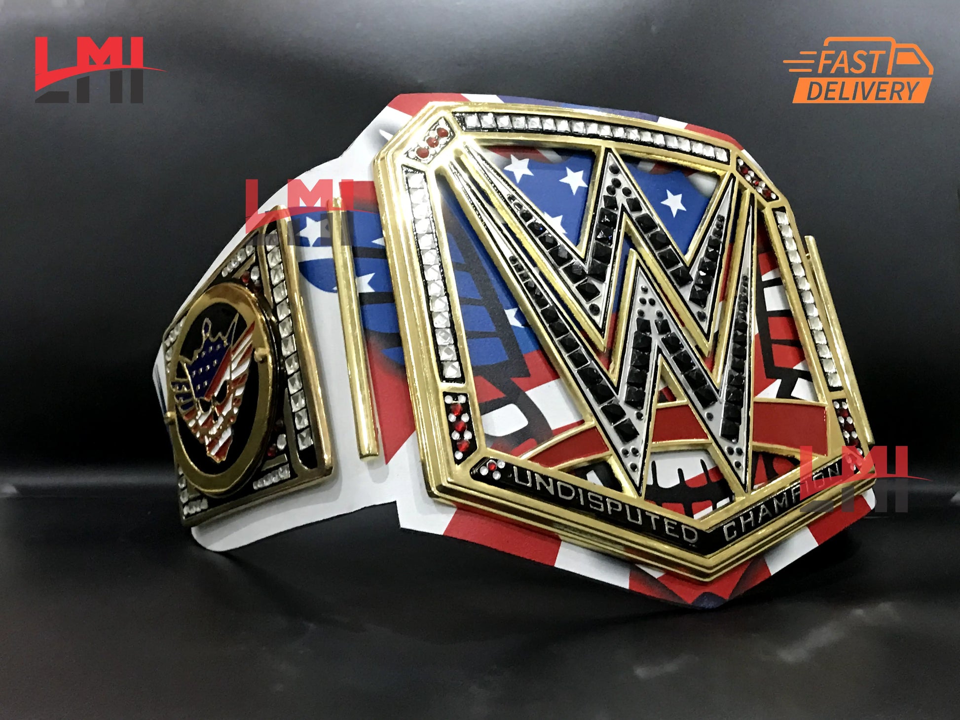 Custom Cody Rhodes Championship Wrestling Belt 4mm Diecast 