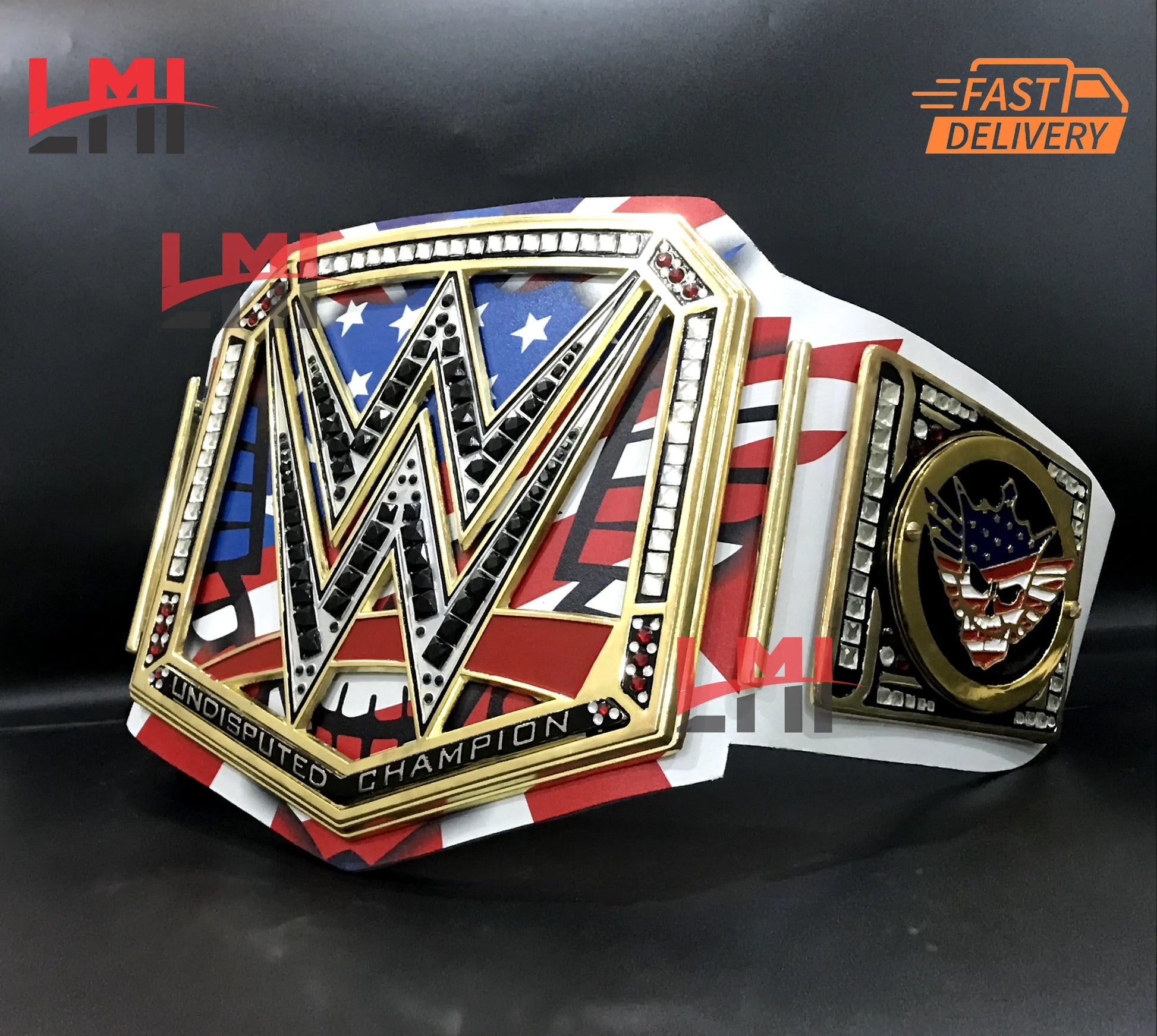 Custom Cody Rhodes Championship Wrestling Belt 4mm Diecast 