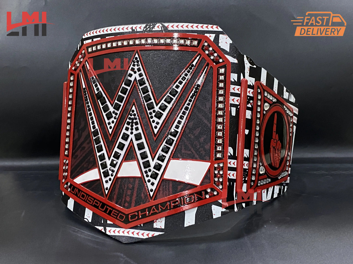 Custom No Yeet Championship Wrestling Belt 2mm Brass LMI Championship Belts