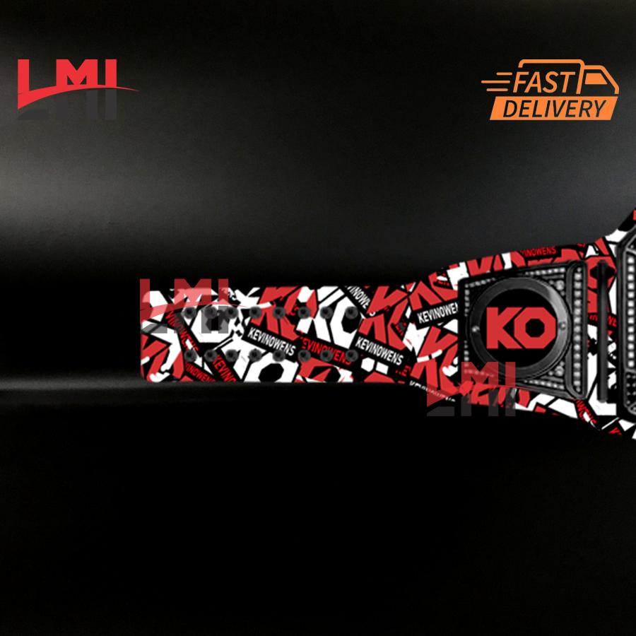 Custom Kevin Owens Universal Replica Championship Belt Wrestling 2mm Brass