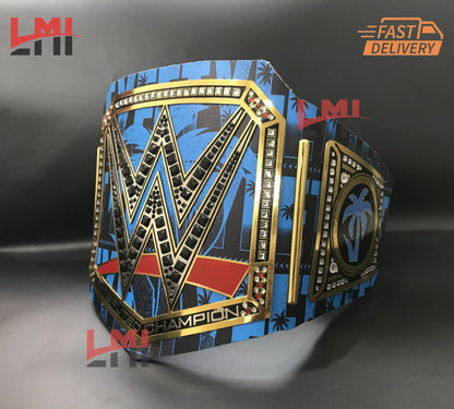Custom Yeet Jey Uso Championship Belt Wrestling Belt 2mm Brass LMI Championship Belts