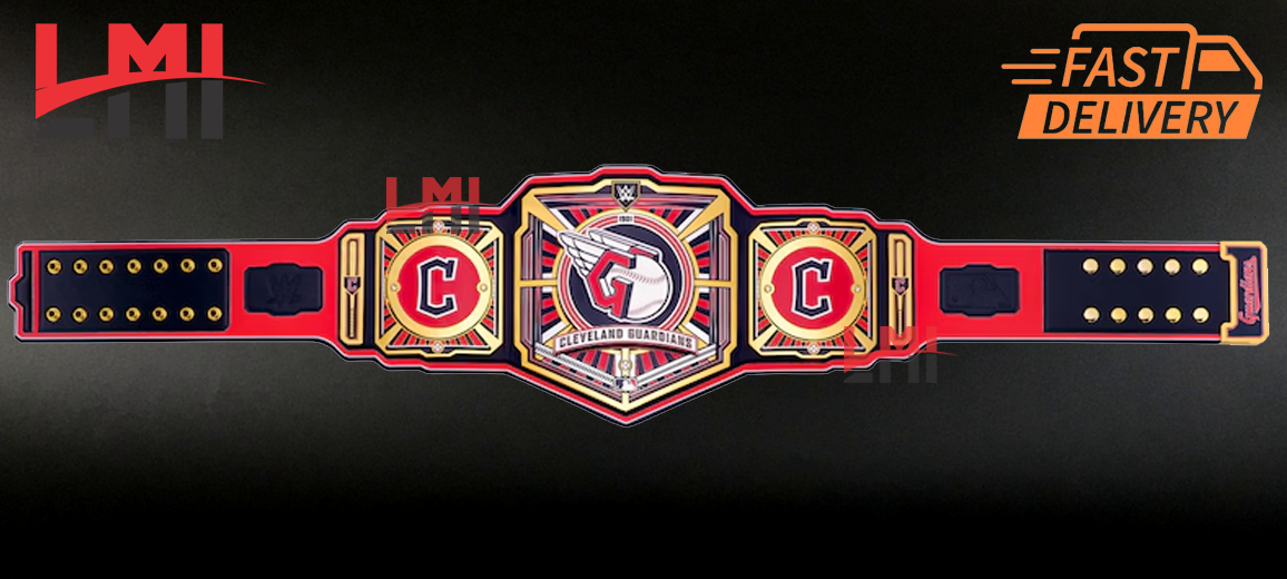Cleveland Guardians WWE Legacy MLB Championship Belt 2MM Brass